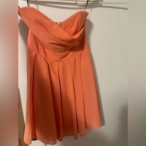 Cute little strapless dress - free with purchase.